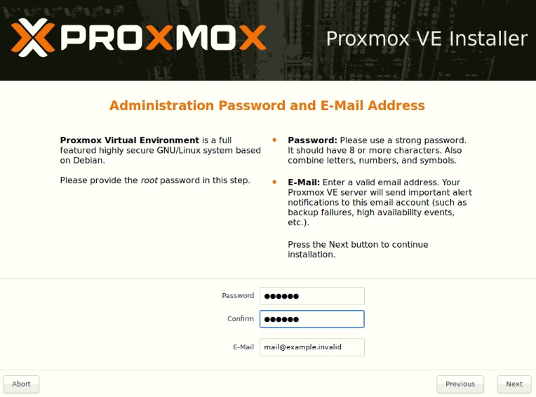 Proxmox05 pwd
